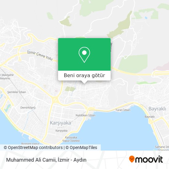 Muhammed Ali Camii harita