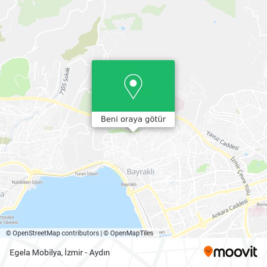 Egela Mobilya harita