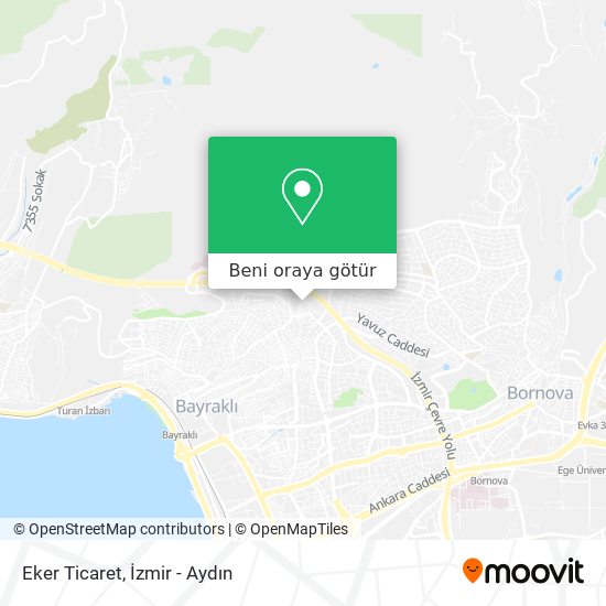 Eker Ticaret harita
