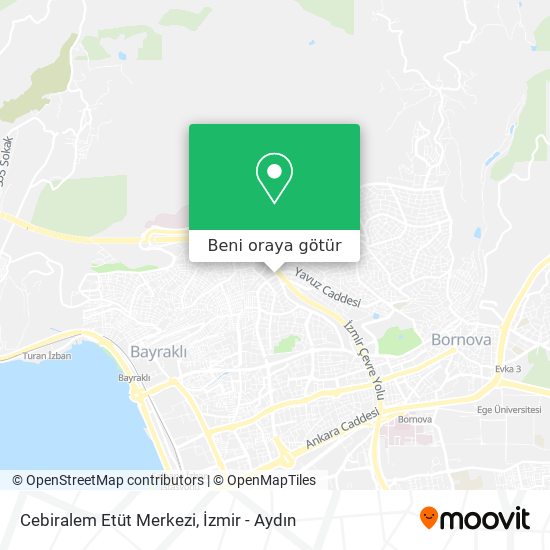 Cebiralem Etüt Merkezi harita