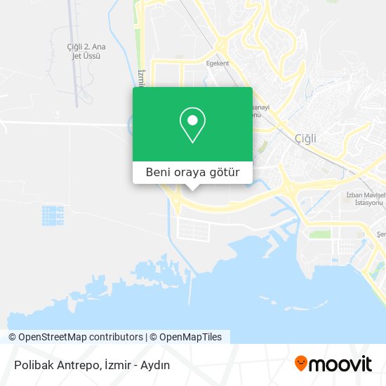 Polibak Antrepo harita