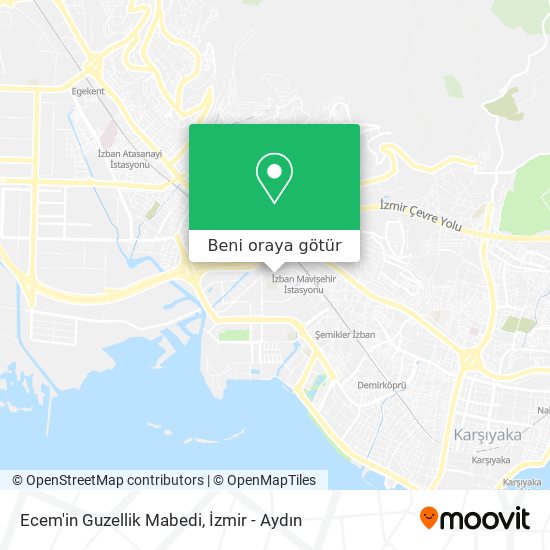 Ecem'in Guzellik Mabedi harita