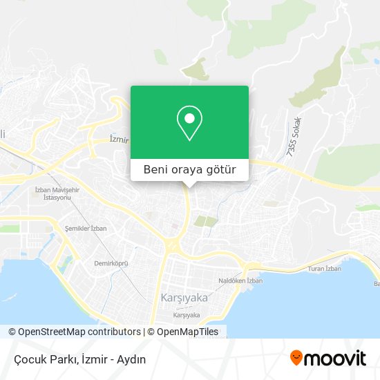 Çocuk Parkı harita