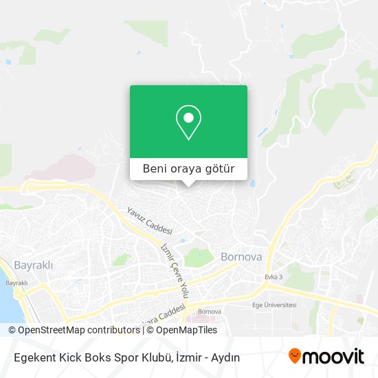 Egekent Kick Boks Spor Klubü harita