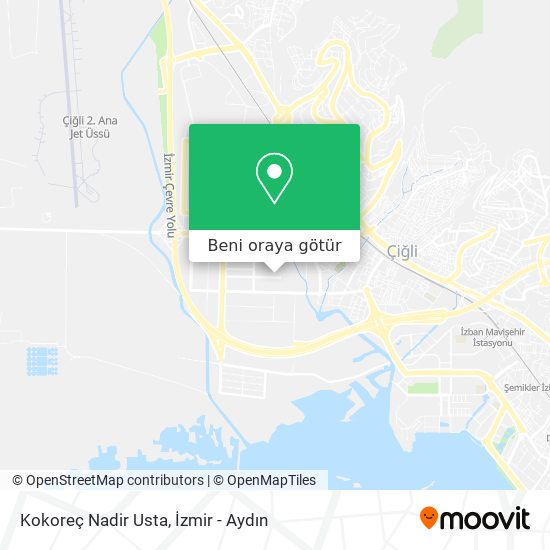 Kokoreç Nadir Usta harita