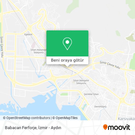 Babacan Ferforje harita