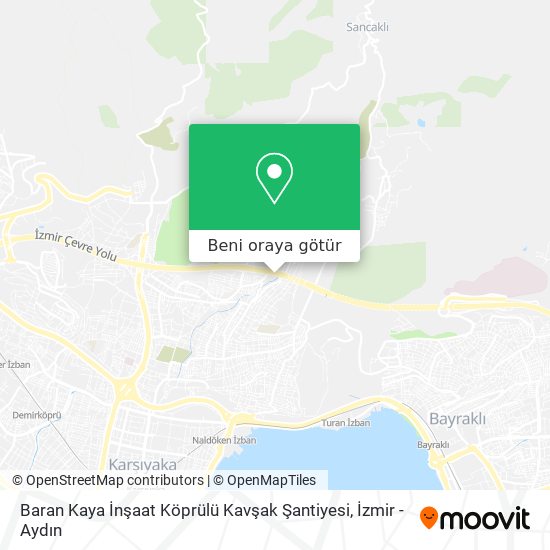 Baran Kaya İnşaat Köprülü Kavşak Şantiyesi harita
