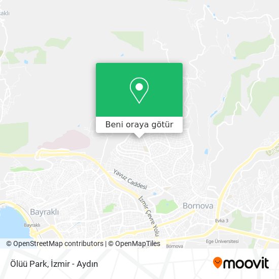 Ölüü Park harita
