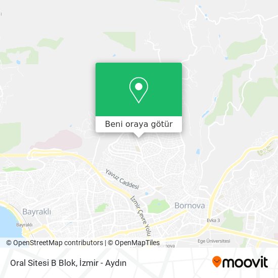 Oral Sitesi B Blok harita