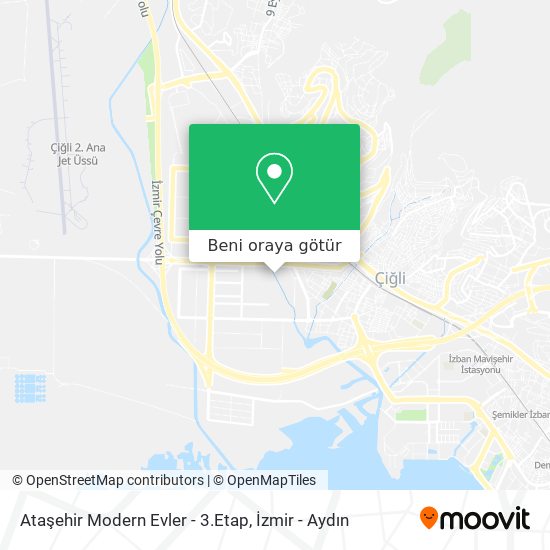 Ataşehir Modern Evler - 3.Etap harita