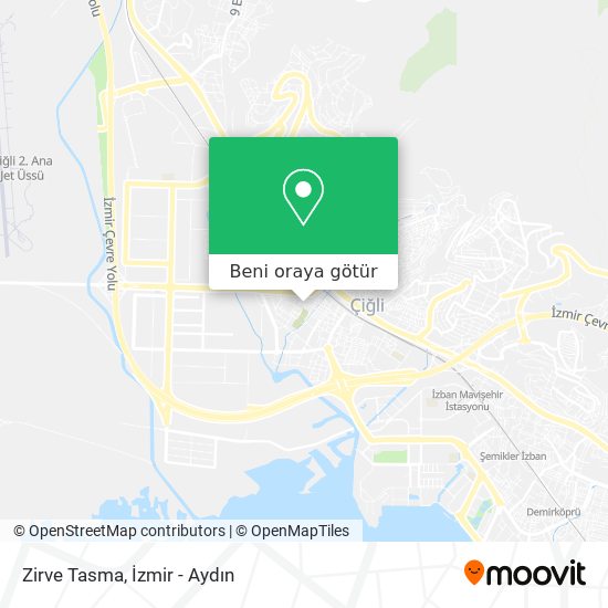 Zirve Tasma harita