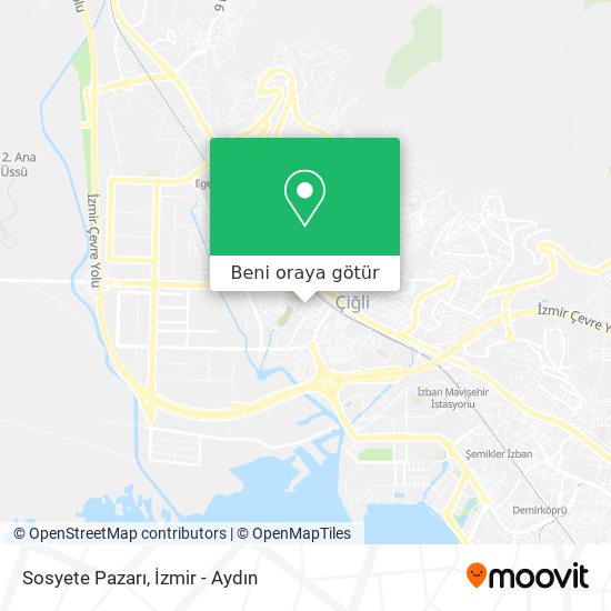 Sosyete Pazarı harita