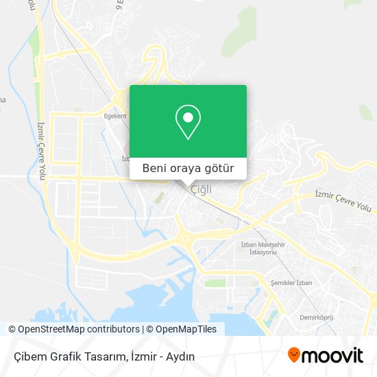 Çibem Grafik Tasarım harita