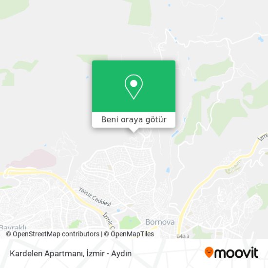 Kardelen Apartmanı harita
