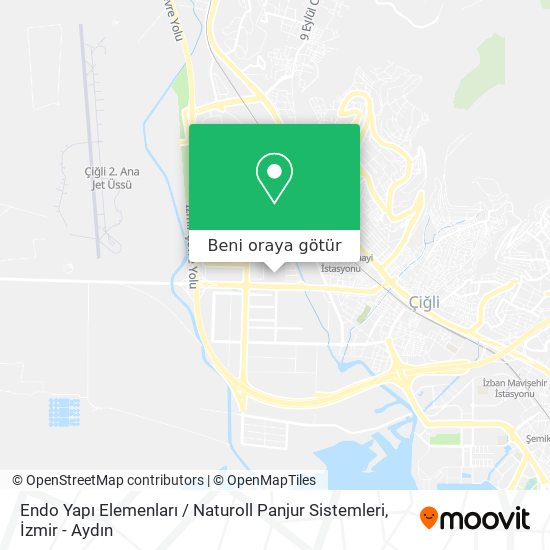 Endo Yapı Elemenları / Naturoll Panjur Sistemleri harita
