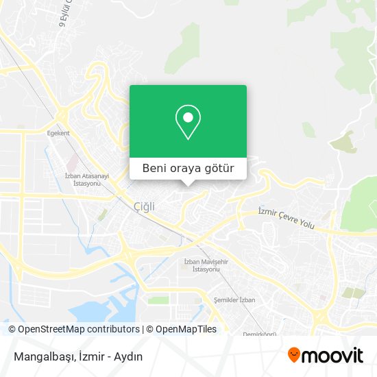 Mangalbaşı harita