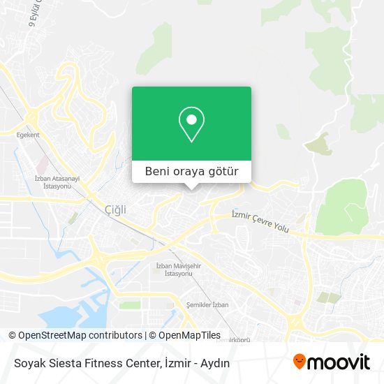 Soyak Siesta Fitness Center harita
