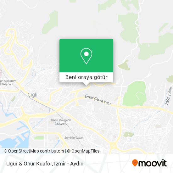 Uğur & Onur Kuaför harita