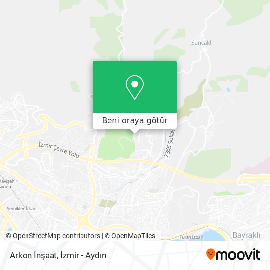 Arkon İnşaat harita