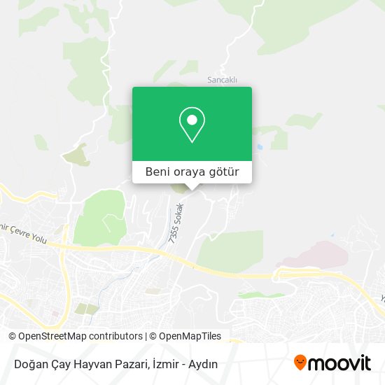 Doğan Çay Hayvan Pazari harita