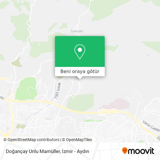 Doğançay Unlu Mamüller harita