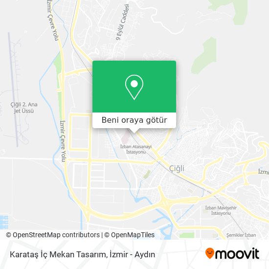 Karataş İç Mekan Tasarım harita