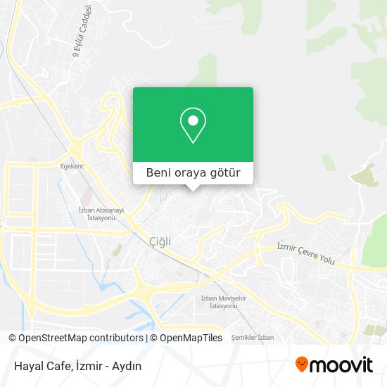 Hayal Cafe harita