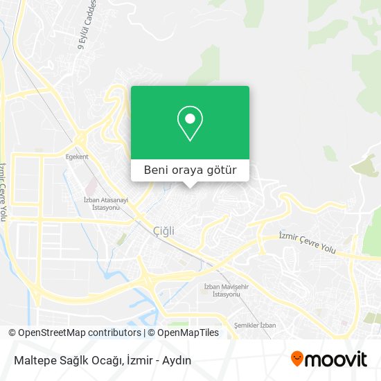 Maltepe Sağlk Ocağı harita