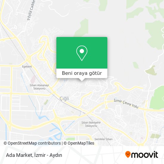 Ada Market harita