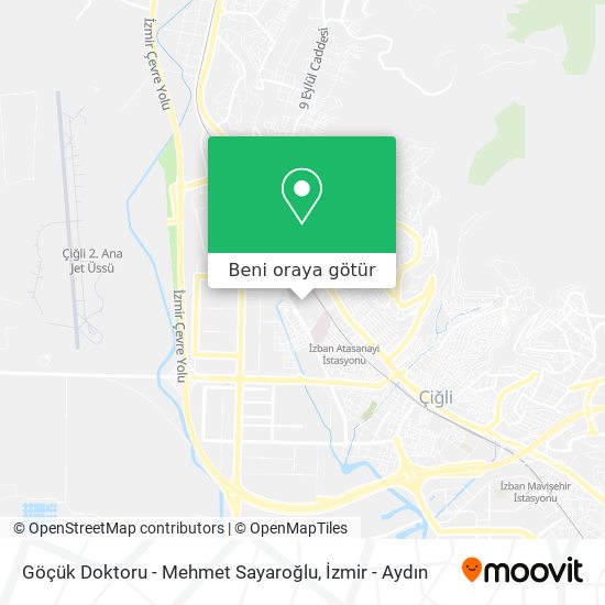 Göçük Doktoru - Mehmet Sayaroğlu harita