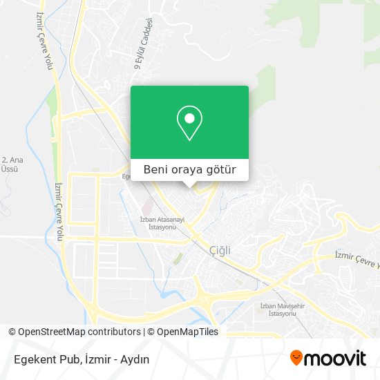 Egekent Pub harita
