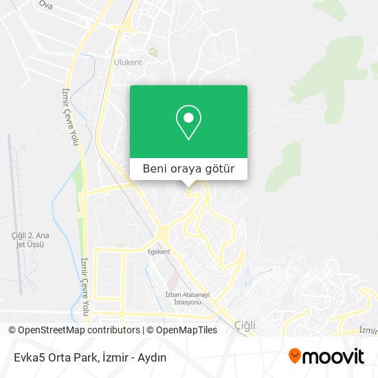 Evka5 Orta Park harita