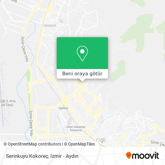 Serinkuyu Kokoreç harita