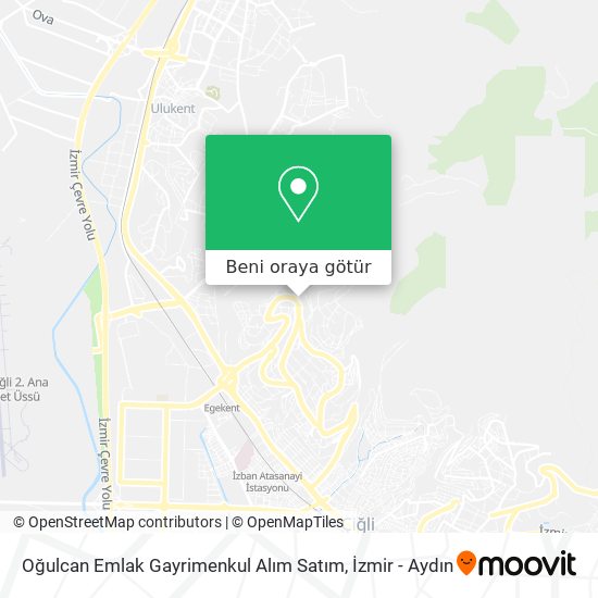 Oğulcan Emlak Gayrimenkul Alım Satım harita