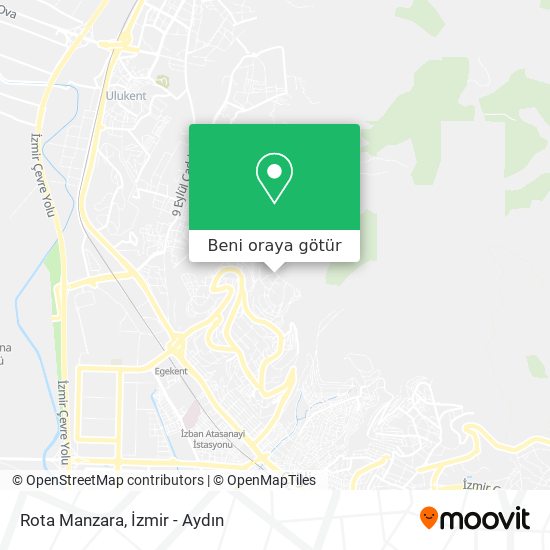 Rota Manzara harita