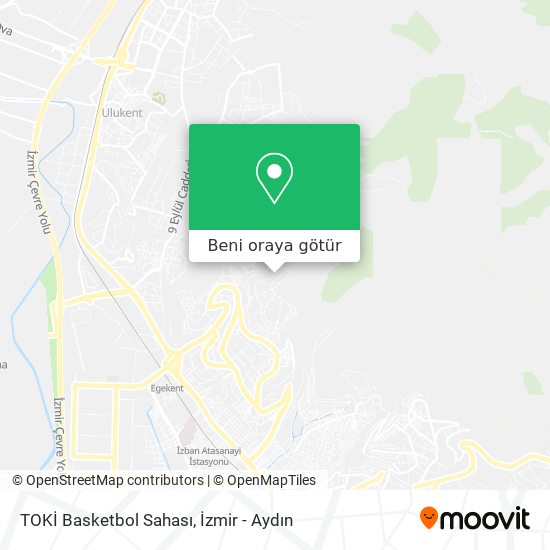 TOKİ Basketbol Sahası harita