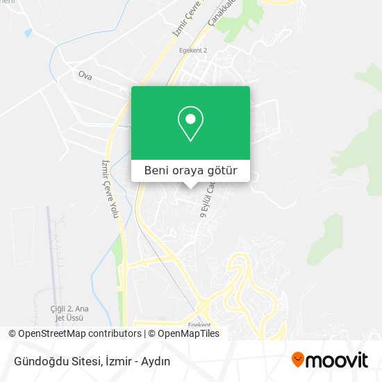 Gündoğdu Sitesi harita