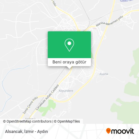 Alsancak harita