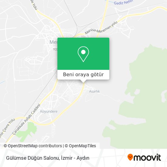 Gülümse Düğün Salonu harita