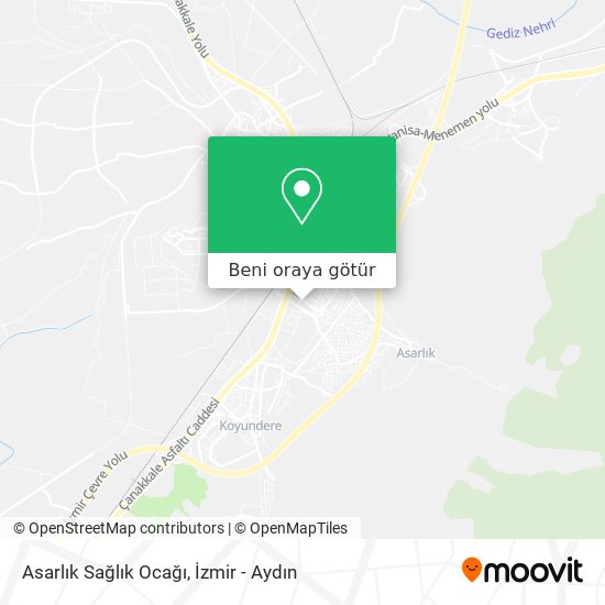 Asarlık Sağlık Ocağı harita