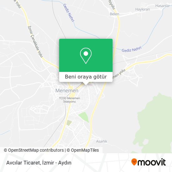 Avcılar Ticaret harita