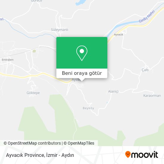 Ayvacık Province harita