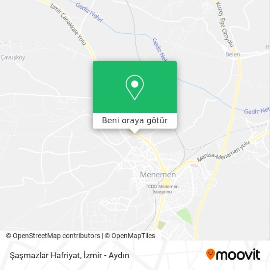 Şaşmazlar Hafriyat harita