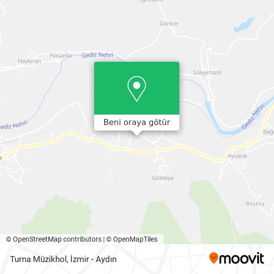 Turna Müzikhol harita