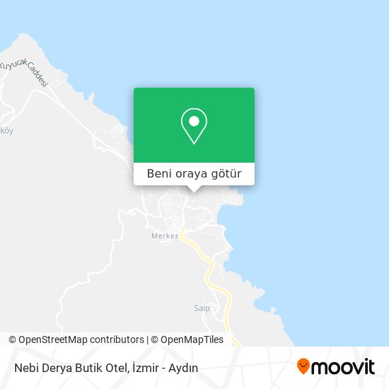 Nebi Derya Butik Otel harita
