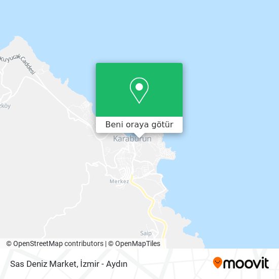 Sas Deniz Market harita