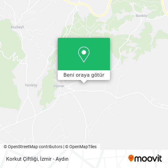 Korkut Çiftliği harita