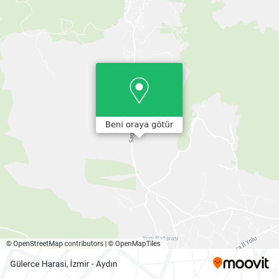 Gülerce Harasi harita