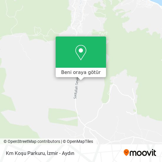 Km Koşu Parkuru harita