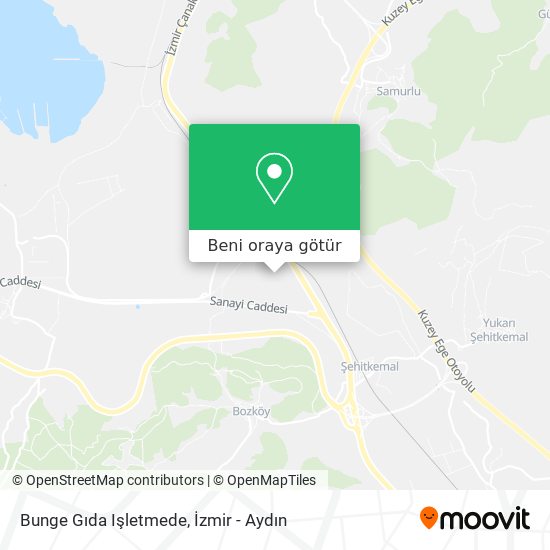 Bunge Gıda Işletmede harita